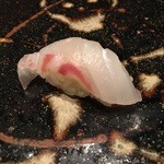 日本料理　時宜 - 握りに入っていきます！
      真鯛の昆布締め！