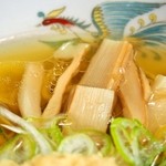 ラーメン信月 - しょうがラーメン：しお（メンマ）