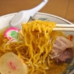 ラーメン信月 - しょうがラーメン：しお（麺）