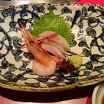 かがり吉祥亭 - 鰤、甘海老