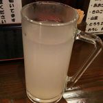 信州そば処 そば茶屋 - キンミヤ焼酎 そば湯割り