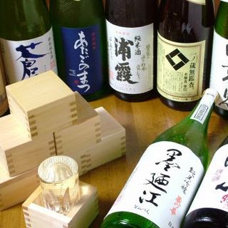 地元の日本酒をラインアップ◇種類豊富なドリンクをご用意