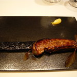 カンテサンス - ブーダンノワールとフォアグラの組み合わせ