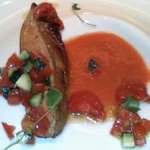 フロリレージュ - フォアグラとガスパチョ