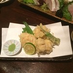 七伍屋 - 白子の天ぷら
