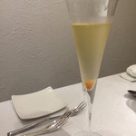 リストランテ サクラ - 初めてベリーニ頼んでみた♪