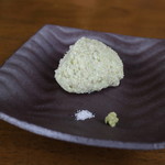 石臼挽き蕎麦香房 山の実 - 手挽きそばがき