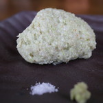 石臼挽き蕎麦香房 山の実 - 手挽きそばがき