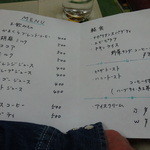 Non.no - メニュー