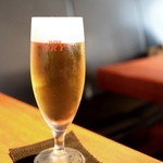 エキ ポンテベッキオ ア オオサカ - アサヒスーパードライ グラス (540円) '15 8月上旬