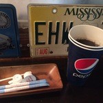 セットのホットコーヒー