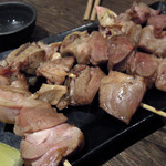 豚小家 - 【2015年10月】ハツ串120円／本