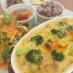 マナス カフェ - 料理写真:マカロニグラタンプレート