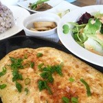 マナス カフェ - 料理写真:豆腐鉄板プレート