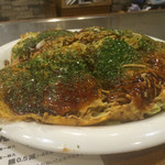 ソニア - ランチのお好み焼き、そば1.5、肉2倍で1,020円