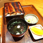 うなぎ　なか勝 - うな重全景（2015年9月26日）