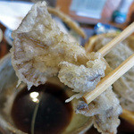 蕎麦 つづら - きのこの天ぷら