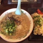 ラーメン・餃子 マルイチ - 特濃と半チャーハン