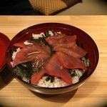 Tsubomi - 子供用に薬味なしマグロ漬丼