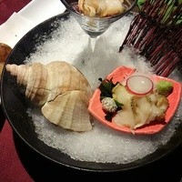 えりも亭LUXE - つぶ貝のお刺身