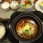 レストランCHIDORI - 2012.09.28　煮込みハンバ-グみたいの