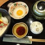 レストランCHIDORI - 2012.09.28　やまかけ丼