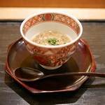 虎白 - 「凌ぎ」もち米と細かく刻んだすっぼん 2015年9月