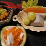 招福樓 - 一人分に取り分けて