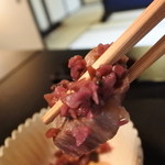 招福樓 - お箸でつかんで