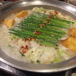 京風白味噌もつ鍋