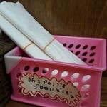 きくや - 201511紙エプロンもあります！