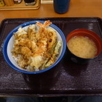 Tendon Tenya - かきと芝海老の天丼♪