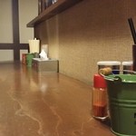 らーめん 三ツ和屋 - カウンター