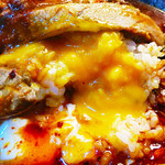 めだかタンタン - 流れ出る黄金の溶岩流！ 　分厚いチャーシューの裂け目からドクドクと流れます！【2015年11月10日に投稿分】