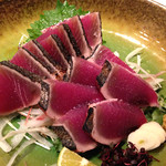 寿司海鮮 御旦孤 - 戻り鰹たたき