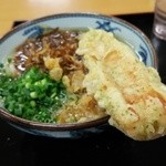 Serufuu Don Sakaide - かけうどん並280円 ちくわ天100円