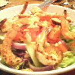 ババ・ガンプ・シュリンプ - ガンプ家のハウスサラダえびトッピング