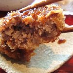 ごはんや　はなはな - キャベツのメンチカツ