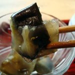 ごはんや　はなはな - 揚げ茄子のゼリー寄せ