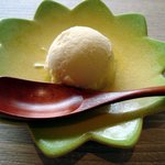 ごはんや　はなはな - 安納芋(あんのいも）のアイスクリーム