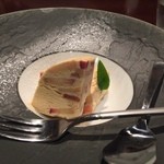 オステリアセノーテ - リンゴのカッサータ