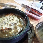 友家 - 石焼チーズカレー　500円