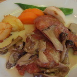 レストラン ル・ブラン - 豚フィレ肉のソテー