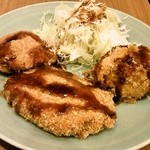 お食事の店 すず - ミックスフライ（コロッケ、メンチカツ、チキンカツ）単品