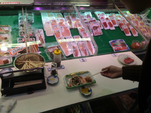 近江町刺身市場 北鉄金沢 魚介料理 海鮮料理 食べログ