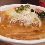 Ramenittetsu - 味噌羅麺（850円）期間限定