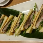 居酒屋 南風 - サバのホットサンド