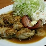 キッチン たか - 【2015年11月1回目】念願のカキバターソテー♡