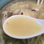 そば源 - スープ