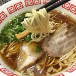 一松 - 2015.11.9(月)16時20分　再訪　美味しいラーメンd(^_^o)